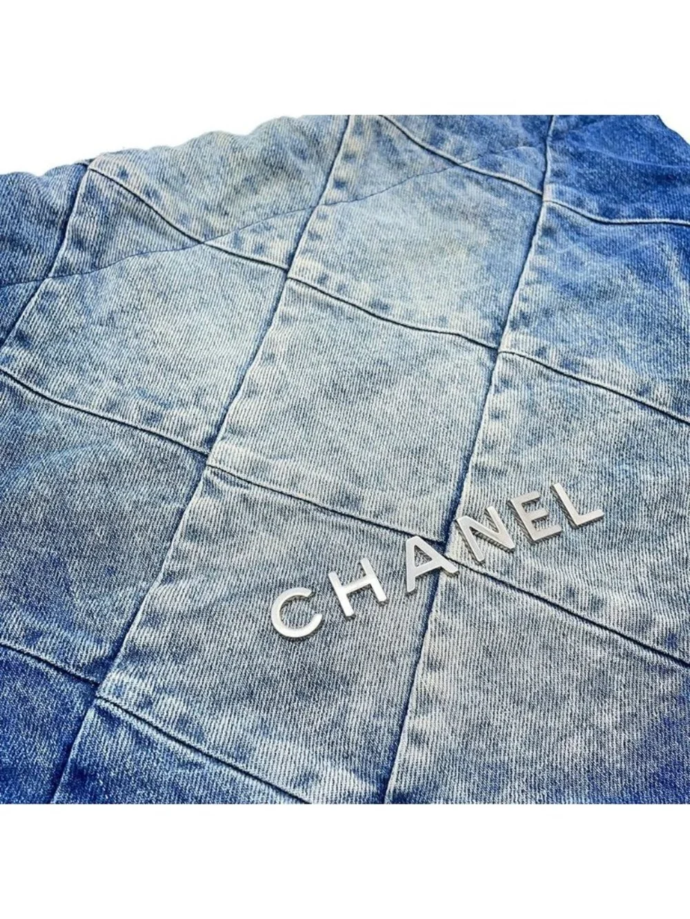 Chanel Chain Shoulder Bag Chanel 22 Quilted Small Denim
